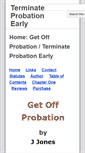 Mobile Screenshot of getoffprobation.com