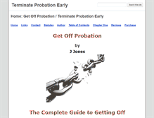Tablet Screenshot of getoffprobation.com